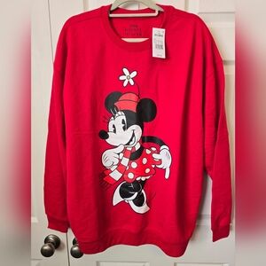 NWT Disney Minnie Mouse Red Top Size 2XL